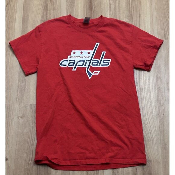 Gildan Washington Capitals T-Shirt Men’s Small Alex Ovechkin NHL Hockey Red - Picture 1 of 5